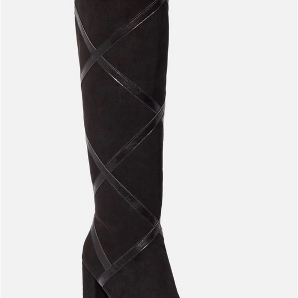 JustFab Heeled Boots (Size 7) - Picture 3 of 6